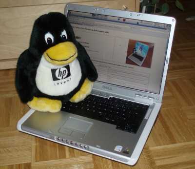 I6400 with small tux